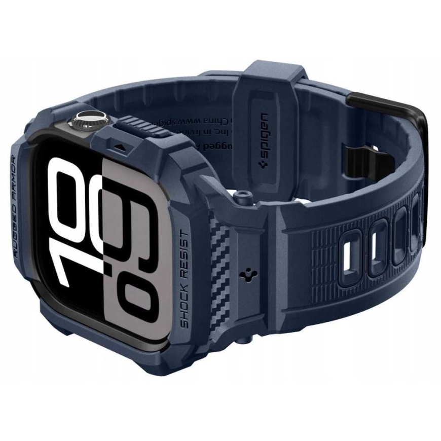 Spigen Rugged Armor Pro V2 Apple Watch 10/ 11 42mm Темно-синий