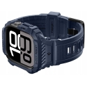 Spigen Rugged Armor Pro V2 Apple Watch 10/ 11 42mm Tummansininen
