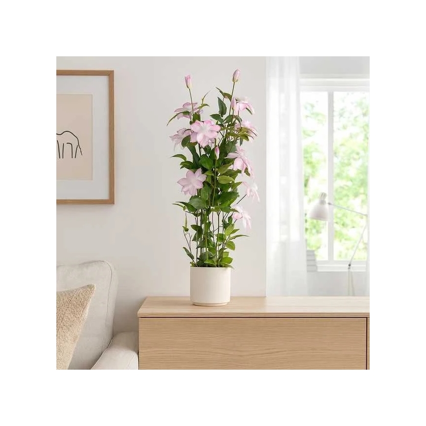 Beliani Dirbtinė vazoninė gėlė BLOMMA, 98 cm – 2