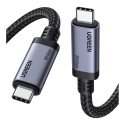 Ugreen 65383 USB cable USB4 Gen 3x2 1 m USB C 80 Gbit/s 240 W Black Ugreen 65383 USB cable USB4 Gen 3x2 1 m USB C 80 Gbit/s 240 W Black