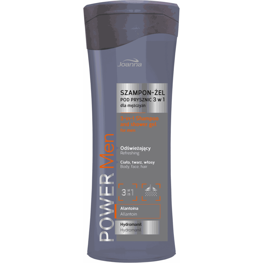 Joanna Power Men 3 ühes dušigeel 100ml
