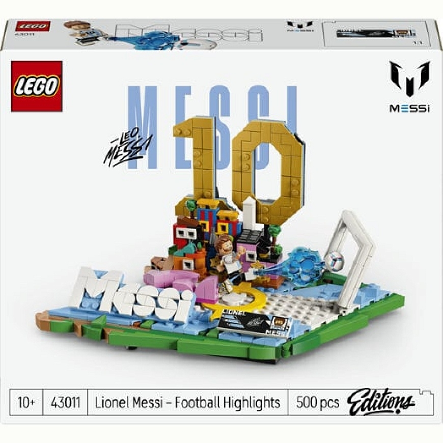 LEGO Editions 43011 Lionel Messi – jalkapallon tähtihetket