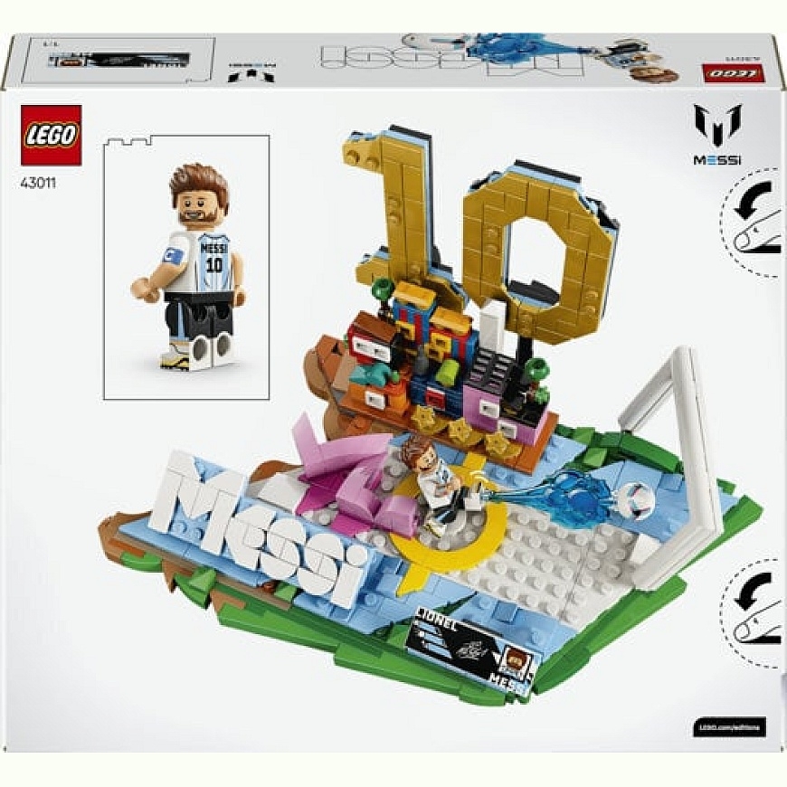 LEGO Editions 43011 Lionels Mesi – futbolista izcelšanās mirkļi – 2