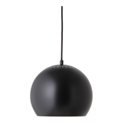 Frandsen Ball pakabinama lempa, 25 cm, matinė juoda