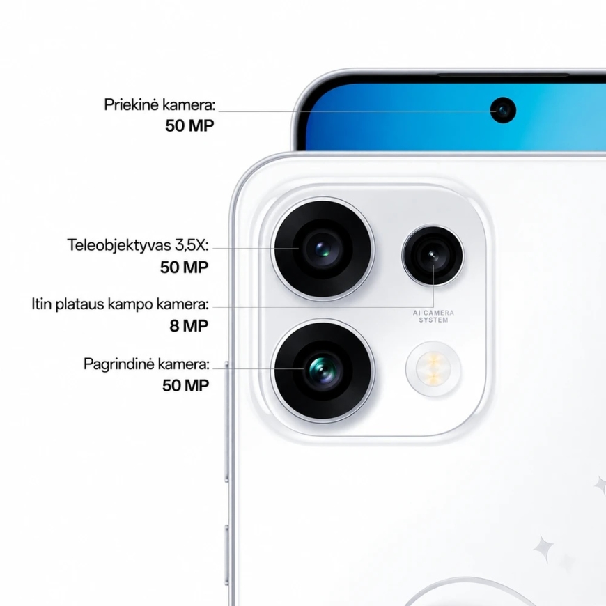 Oppo Reno16 FS 8/512GB Pop White – 5
