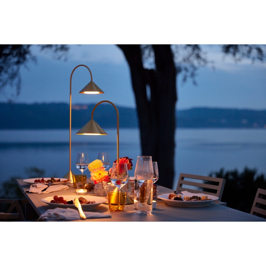 Frandsen Grasp Portable Table Lamp, Brass, 47 cm – 3