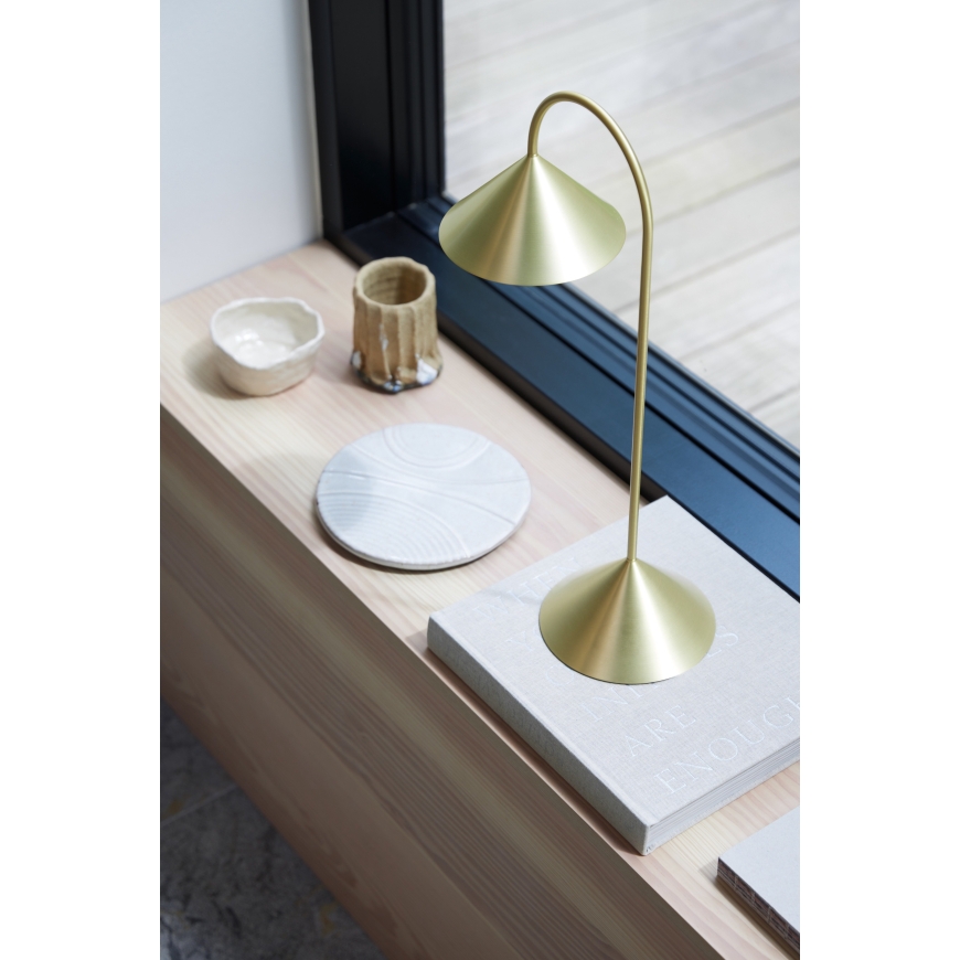 Frandsen Grasp Portable Table Lamp, Brass, 47 cm – 4