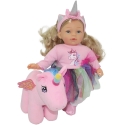 BAMBOLINA lėlė su pliušiniu vienaragiu Unicorn Dreams, 35cm, BD1260 BAMBOLINA lėlė su pliušiniu vienaragiu Unicorn Dreams, 35cm, BD1260