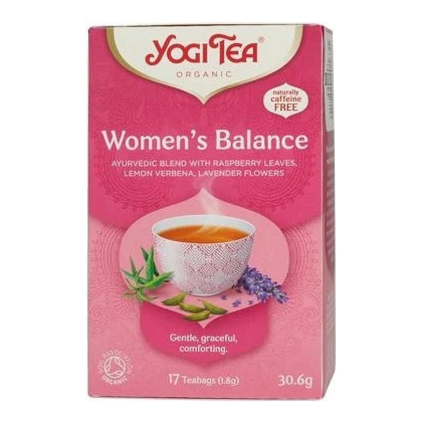 Tēja sievietēm Women's Balance, Yogi Tea, 17 paciņas