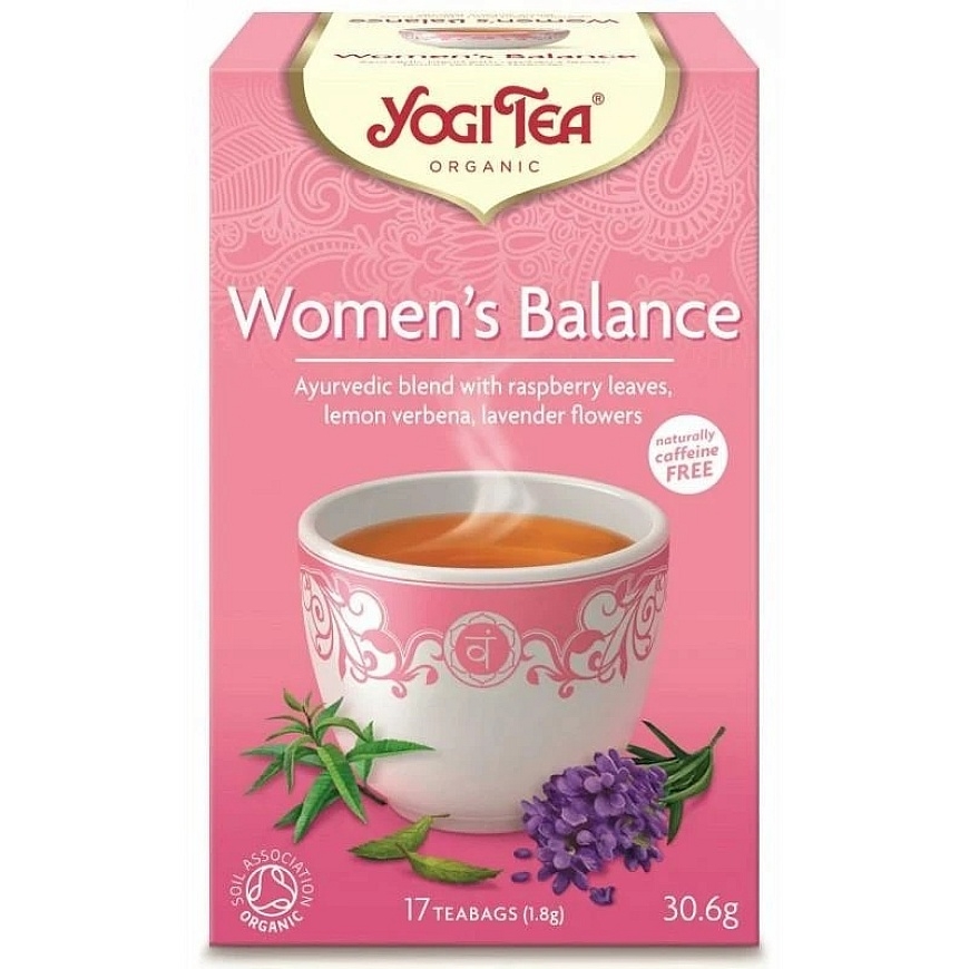 Tēja sievietēm Women's Balance, Yogi Tea, 17 paciņas – 2