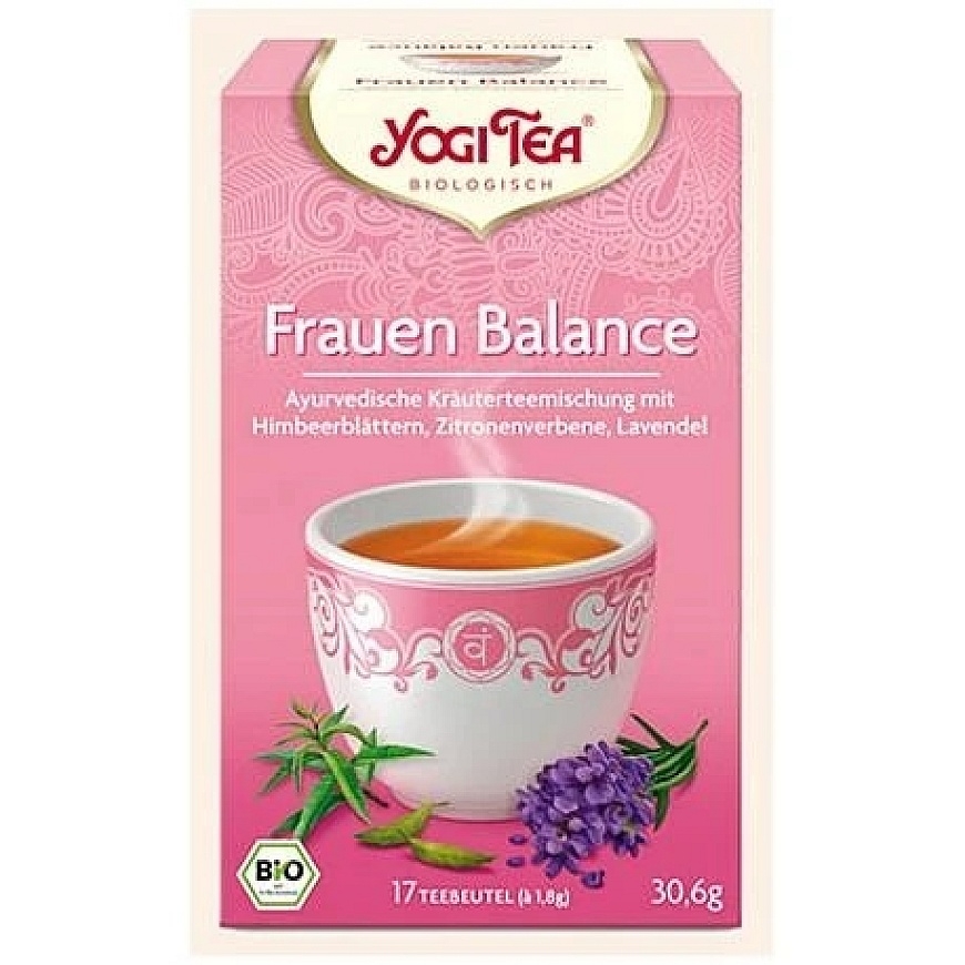 Naisille tarkoitettu Women's Balance yrttitee, Yogi Tea, 17 teepussia – 3