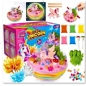 Lean Toys Kristalų auginimo rinkinys su terariumu ir apšvietimu Lean Toys Kristalų auginimo rinkinys su terariumu ir apšvietimu