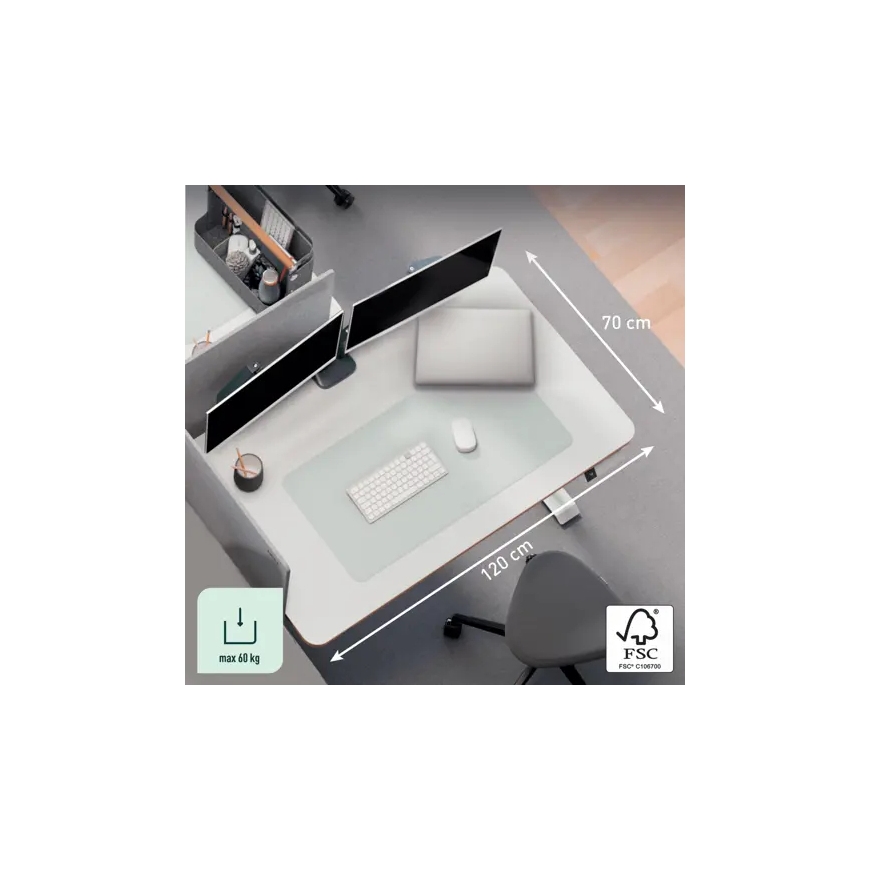 Leitz 67700001 püstijala-töölaud Valge – 3