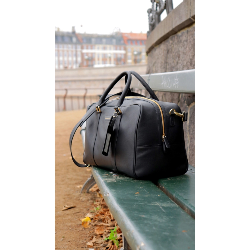 dbramante1928 Verona Weekender matkakassi, musta – 2