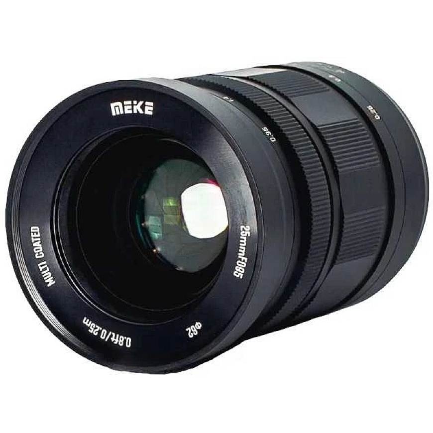 Kamera - Meike MK 25mm F0.95 Sony E mount, f/0.95-f/16 – 4