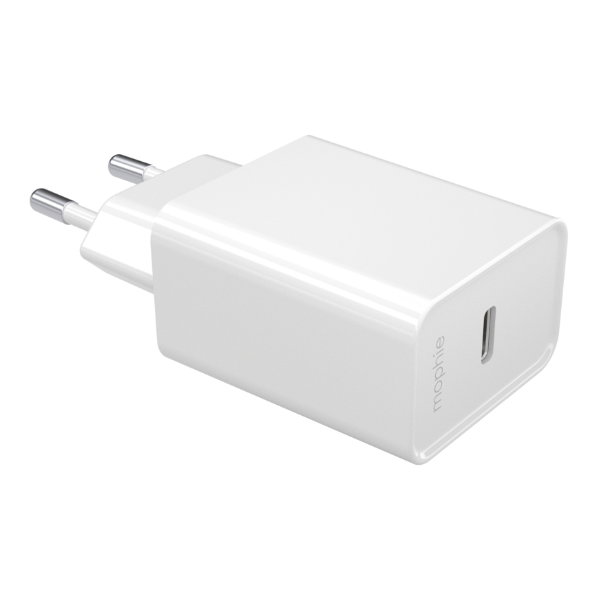 mophie essentials 20W USB-C PD wall adapter Universal White AC Fast charging Indoor – 3