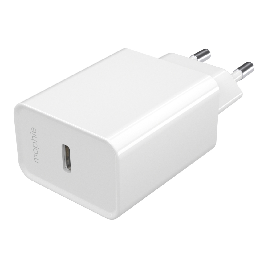mophie essentials 20W USB-C PD wall adapter Universāls Balts AC Ātrā uzlāde Iekštelpas – 4