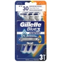 Gillette Blue3 Comfort ühekordsed raseerimisrapikad meestele 3 tk. Gillette Blue3 Comfort ühekordsed raseerimisrapikad meestele 3 tk.