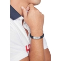 Tommy Hilfiger Ruskea Nahkaranneke Kullatulla Soljella 2790671