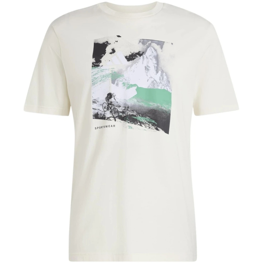 adidas Miesten T-paita Memories of Sport Outdoor Graphic Kermanvärinen KC7095 (S) – 2