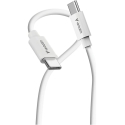 Verbatim 32409 USB-C 100W 3m Valkoinen Verbatim 32409 USB-C 100W 3m Valkoinen
