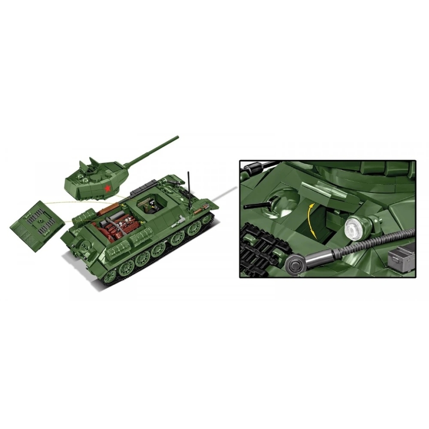 Cobi Rakennuspalikat T-34-85 1046 palikkaa – 4