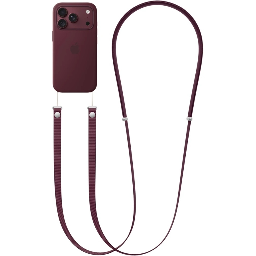 Apple kryžminis diržas bordo spalvos – 3