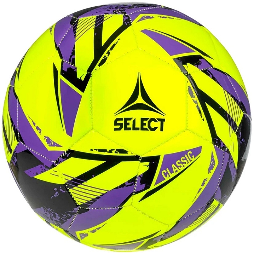 Futbolo kamuolys Select Classic v26 geltona ir-violetinė-juoda 160076 (5)