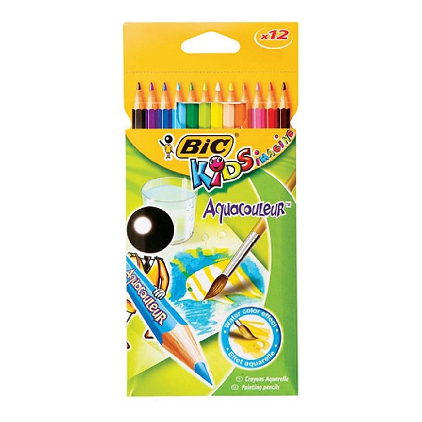 BIC Aquacouleurs 12 kpl