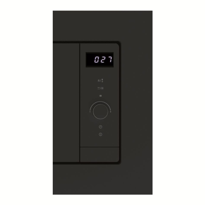 Mikroviļņu krāsns | MC 20 D MB | Iebūvēta | 20 L | 700 W | Grils | Melna