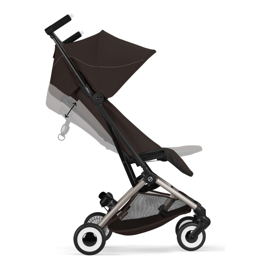 CYBEX Libelle vežimėlis, Šokolado rudas – 4