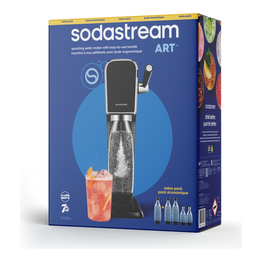 Sodastream Art Valuepack gaasimakseri, must – 3