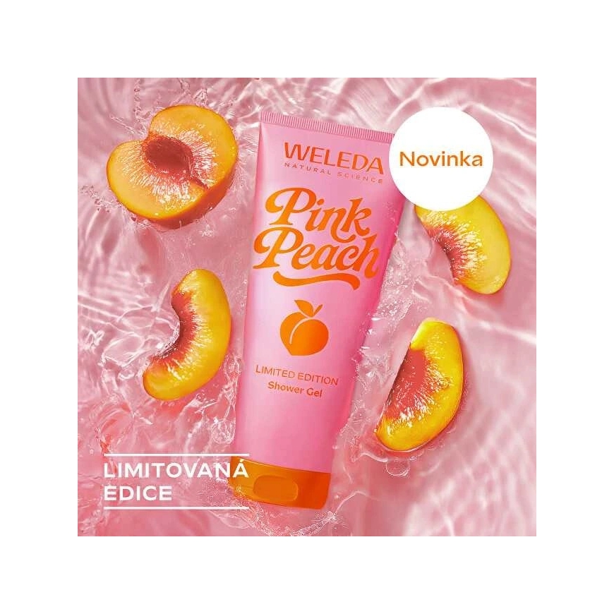 Weleda Dušo želė Rožinė Peach Dušo želė 200 ml