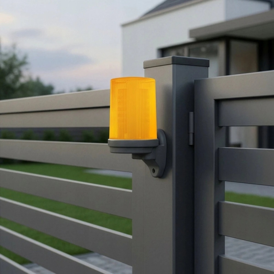 Proxima LED Lamp WALEC.O (Orange) with Built-in 868 MHz Antenna (12-24V AC/DC or 230V AC) – 3