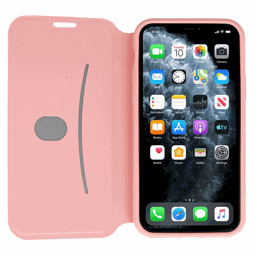 Fusion Lisävarusteet "Lite Book Case Galaxy A41" Vaaleanpunainen – 3