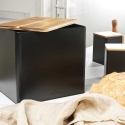 Salter BW128991 Toronto Bread Bin Black/Wooden Salter BW128991 Toronto Bread Bin Black/Wooden