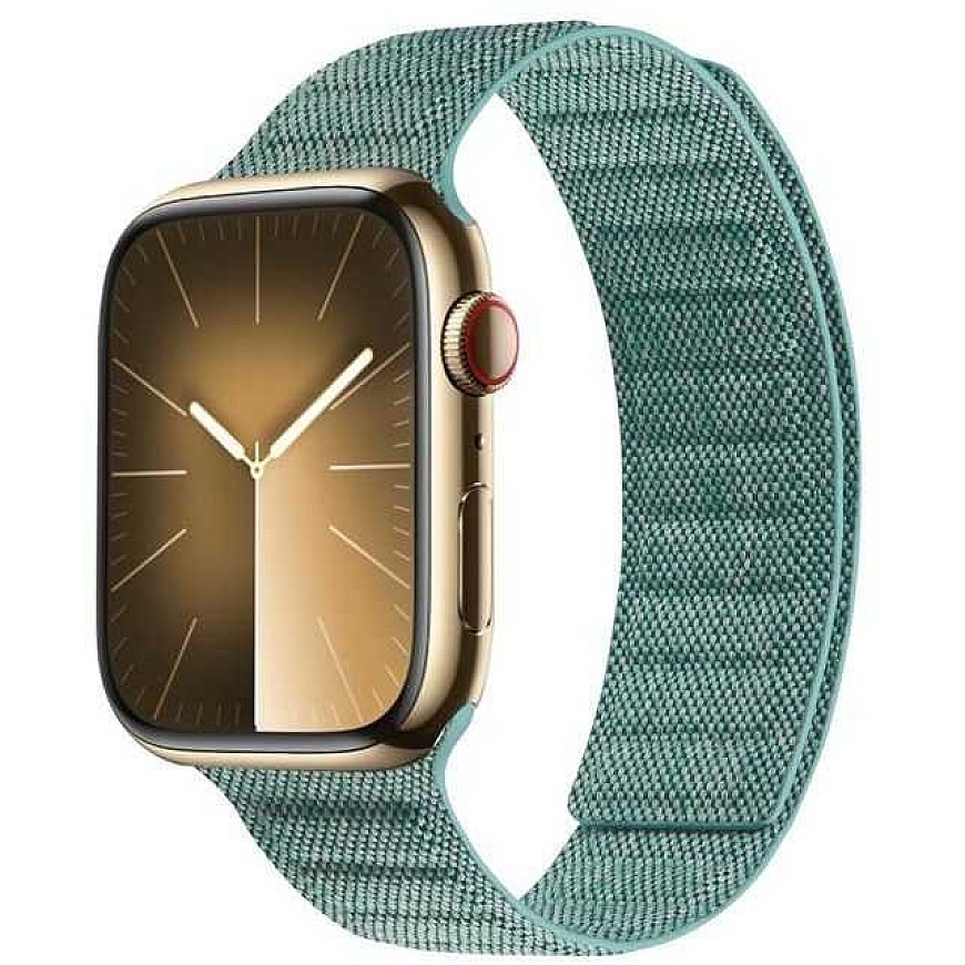 Crong Melange Magnetic Apple Watch 44/45/46/49mm Türquoise – 5