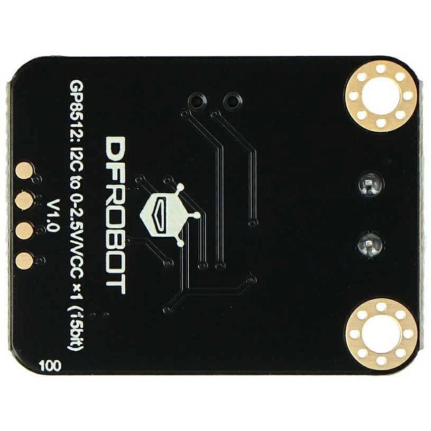 Dfrobot Gravity – 1 kanalo DAC GP8512 0-2.5/VCC V – I2C DAC – DFR1035 – 3