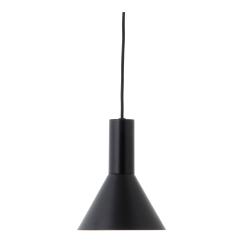 Frandsen Lyss pendant lamp, matte black, Ø18 cm