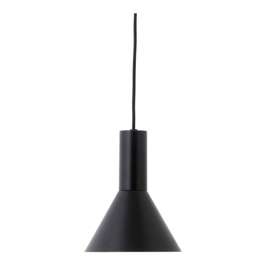 Frandsen Lyss piekaramais gaismas ķermenis, matēts melns, Ø18 cm