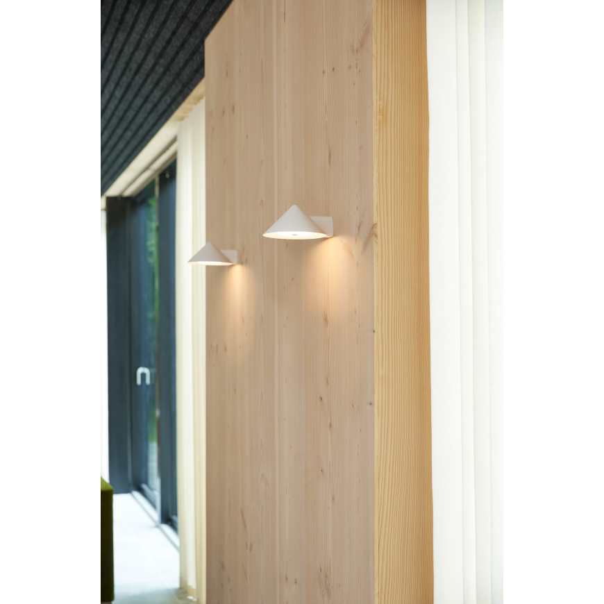 Frandsen Grasp Sienas lampa, matēta balta – 2
