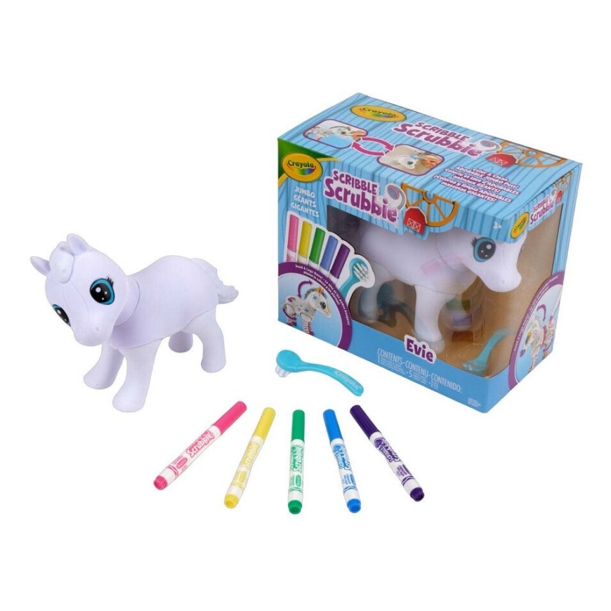 Крупный пони Эви из серии Crayola Scribble Scrubbie – 2