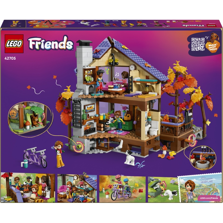 LEGO Friends 42705 – Mukava mökki syysmetsässä – 2