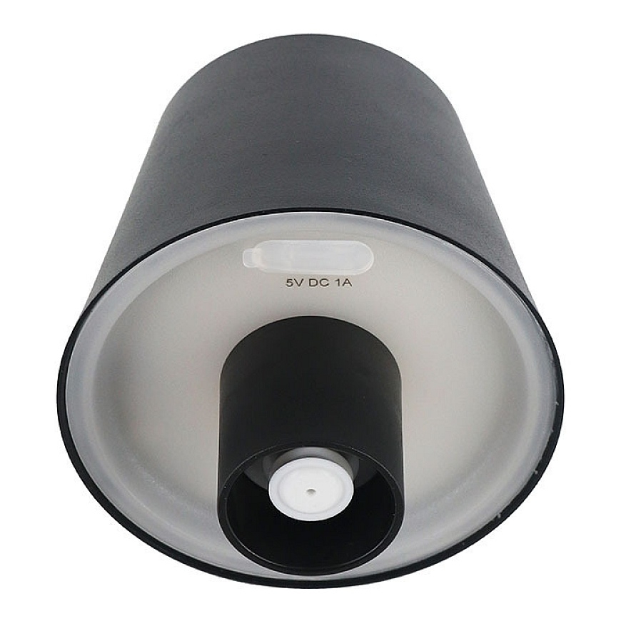 Noor Gini rechargeable table lamp, black – 4