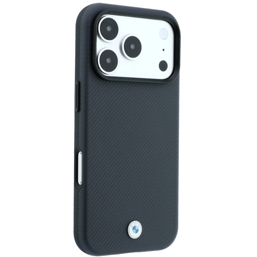 BMW Sign Kevlar Metal Logo MagSafe mac iPhone 18 Pro Max / 17 Pro Max - Tumši pelēks – 5