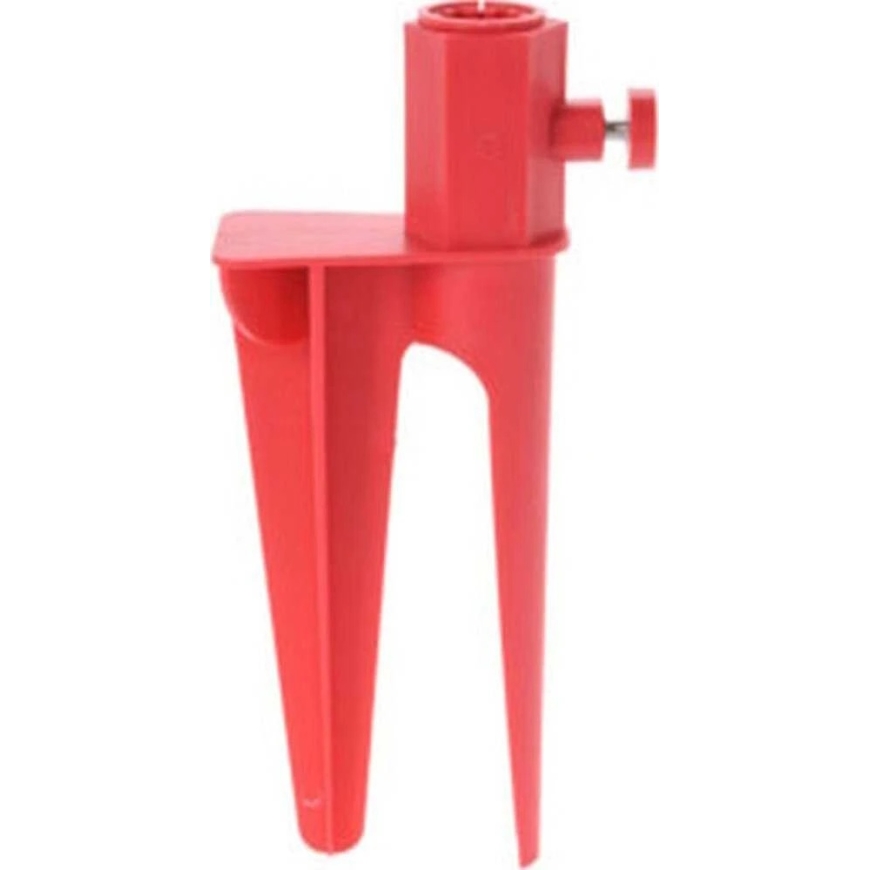 ProGarden Red In-ground Umbrella Base 28 cm – 2