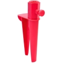 ProGarden Įsmeigiama raudona skėtio bazė 28 cm ProGarden Įsmeigiama raudona skėtio bazė 28 cm