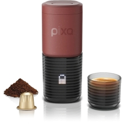 Wacaco Pixapresso Portable Coffee Maker, Tuscan Red