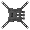 Sbox LCD-443-2 (23"-65"/30kg/400x400), Melns Sbox LCD-443-2 (23"-65"/30kg/400x400), Melns
