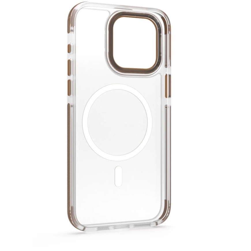 Etteri Icy Mag dėklas, skirtas iPhone 15 Pro 6,1" auksinis – 4